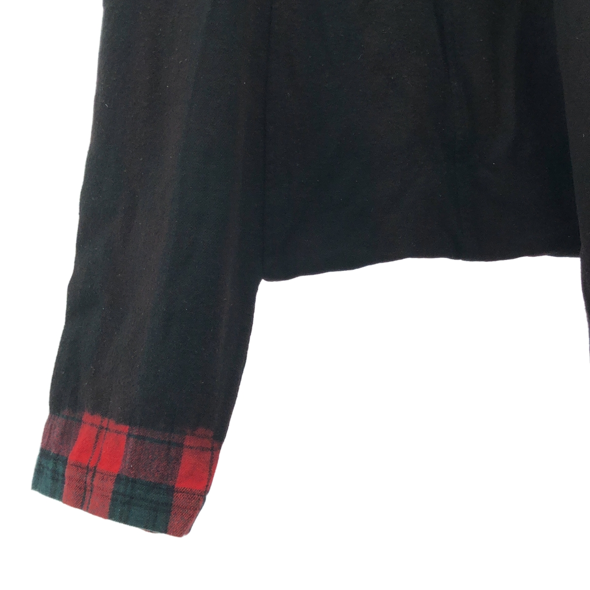 BLACK COMME des GARCONS / ブラックコムデギャルソン ウール 縮絨 脱色 サルエルパンツ