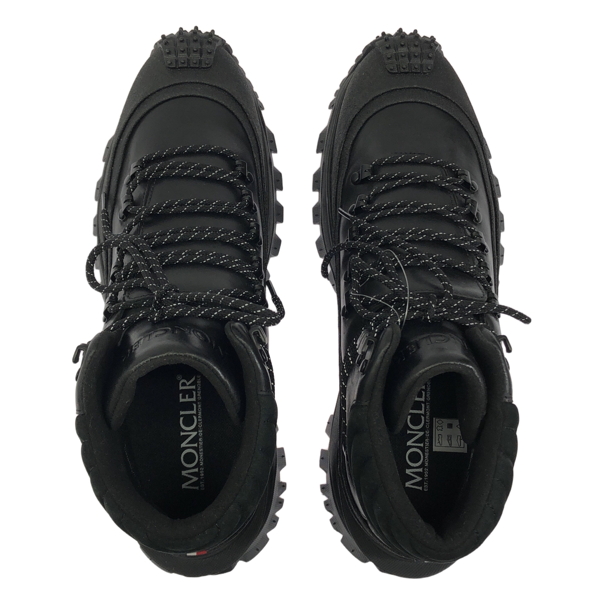 MONCLER / モンクレール TRAILGRIP GTX レザー ハイトップ スニーカー