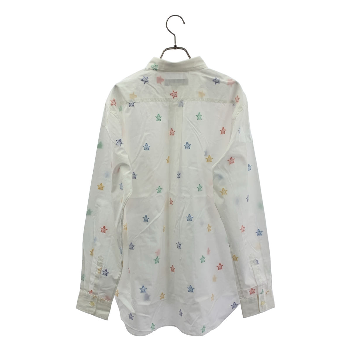 COMME des GARCONS HOMME DEUX / コムデギャルソンオムドゥ スター 総柄 コットン スタンダードシャツ