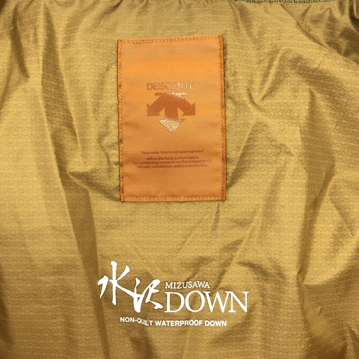 DESCENTE / デサント 水沢ダウン オルテライン アンカー ダウンジャケット