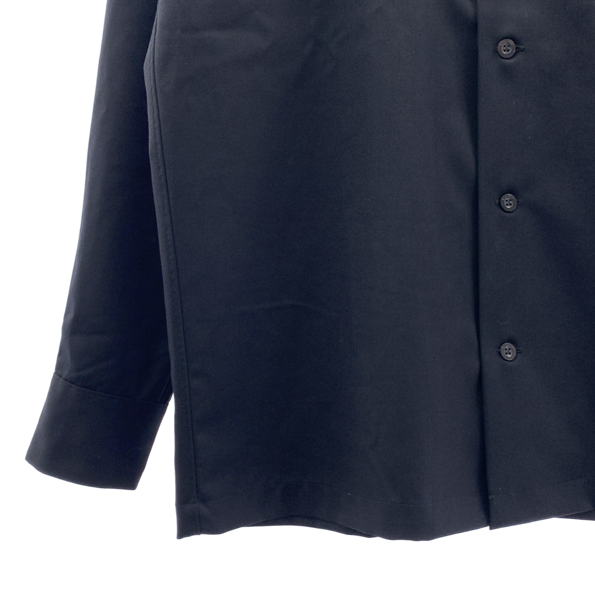 N.HOOLYWOOD / エヌハリウッド ウール オープンカラー シャツ