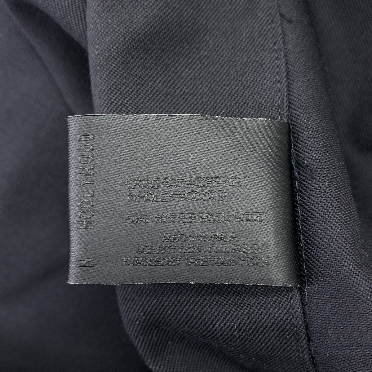 N.HOOLYWOOD / エヌハリウッド ウール オープンカラー シャツ