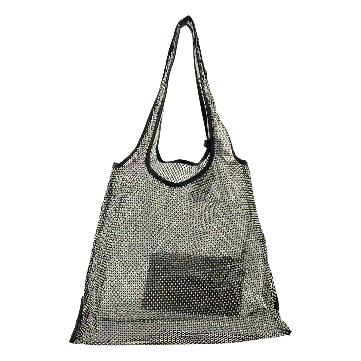 3.1 Phillip Lim / スリーワンフィリップリム PVC ラインストーン メッシュ トートバッグ