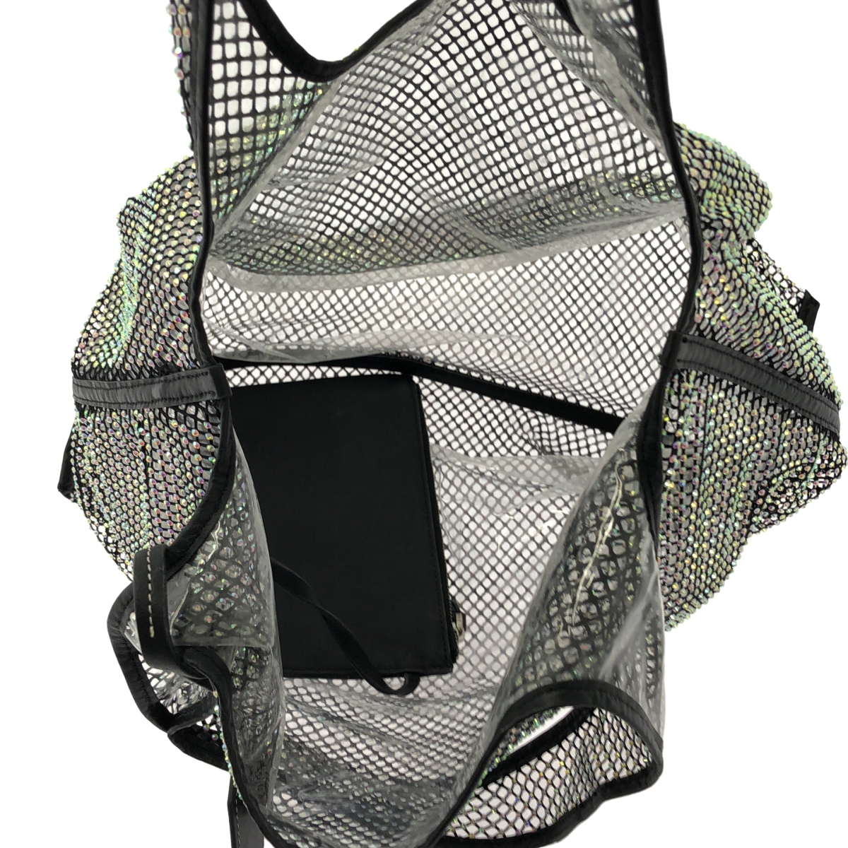 3.1 Phillip Lim / スリーワンフィリップリム PVC ラインストーン メッシュ トートバッグ