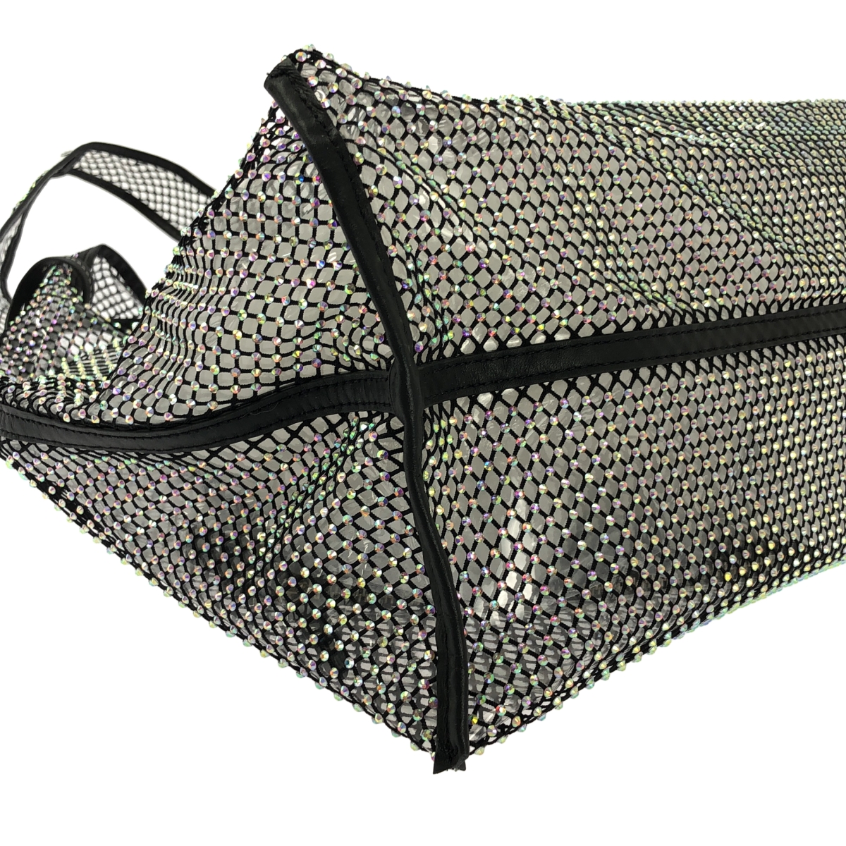 3.1 Phillip Lim / スリーワンフィリップリム PVC ラインストーン メッシュ トートバッグ