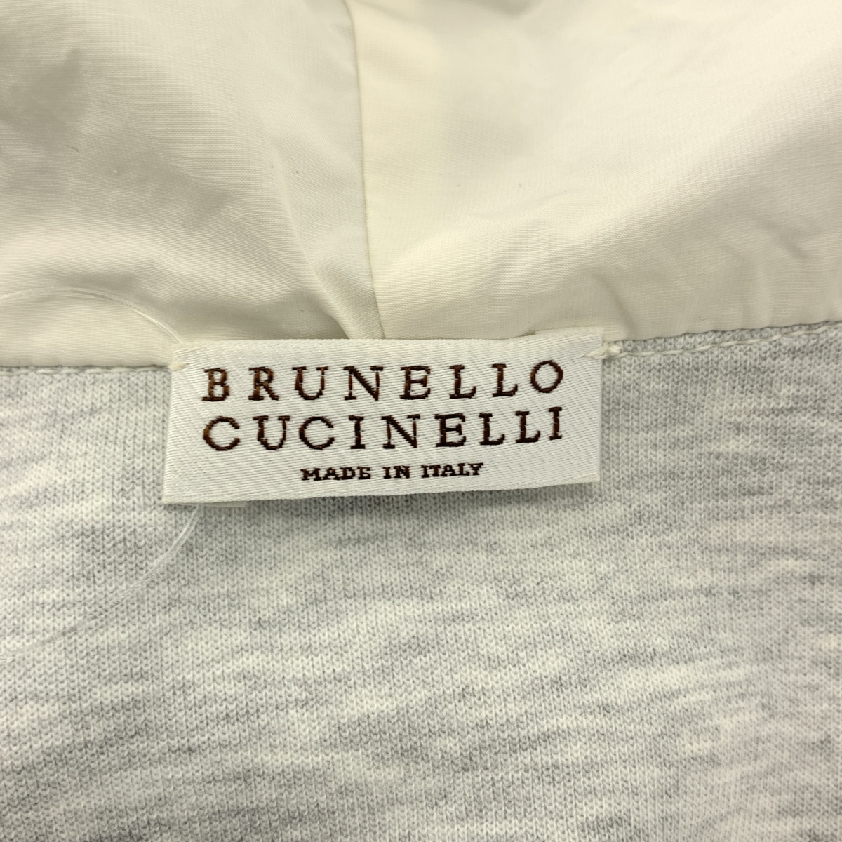 BRUNELLO CUCINELLI / ブルネロクチネリ モニーレ装飾 ジップアップ パーカー