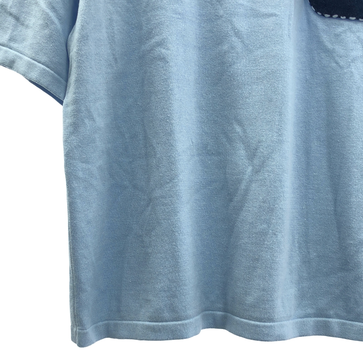 SON OF THE CHEESE / サノバチーズ Hand Stitch Polo Knit ハンドステッチ ニット ポロシャツ