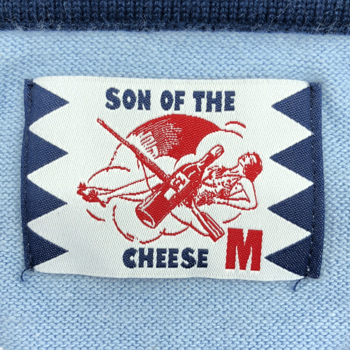 SON OF THE CHEESE / サノバチーズ Hand Stitch Polo Knit ハンドステッチ ニット ポロシャツ