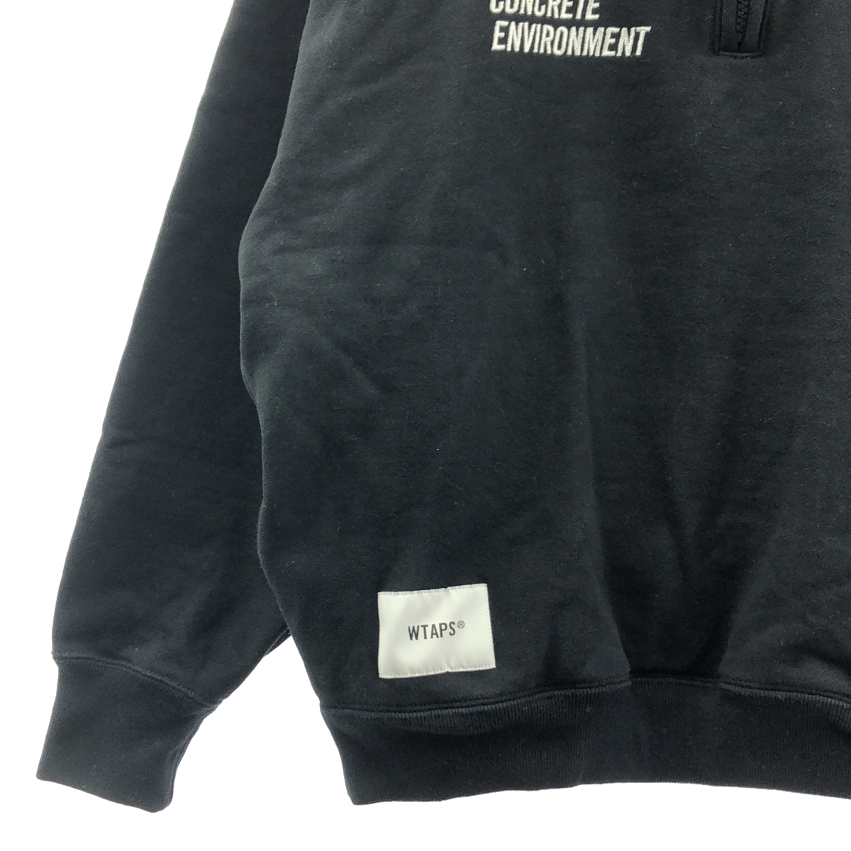 WTAPS / ダブルタップス DEPST SWEATER COTTON. ENVIRONMENT ハーフジップ スウェット