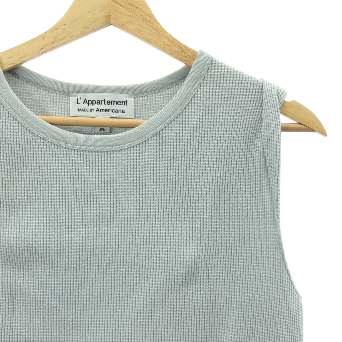 L'Appartement / アパルトモン 【 AMERICANA / アメリカーナ 】 Thermal N/S TOP / ロゴ サーマル カットソー