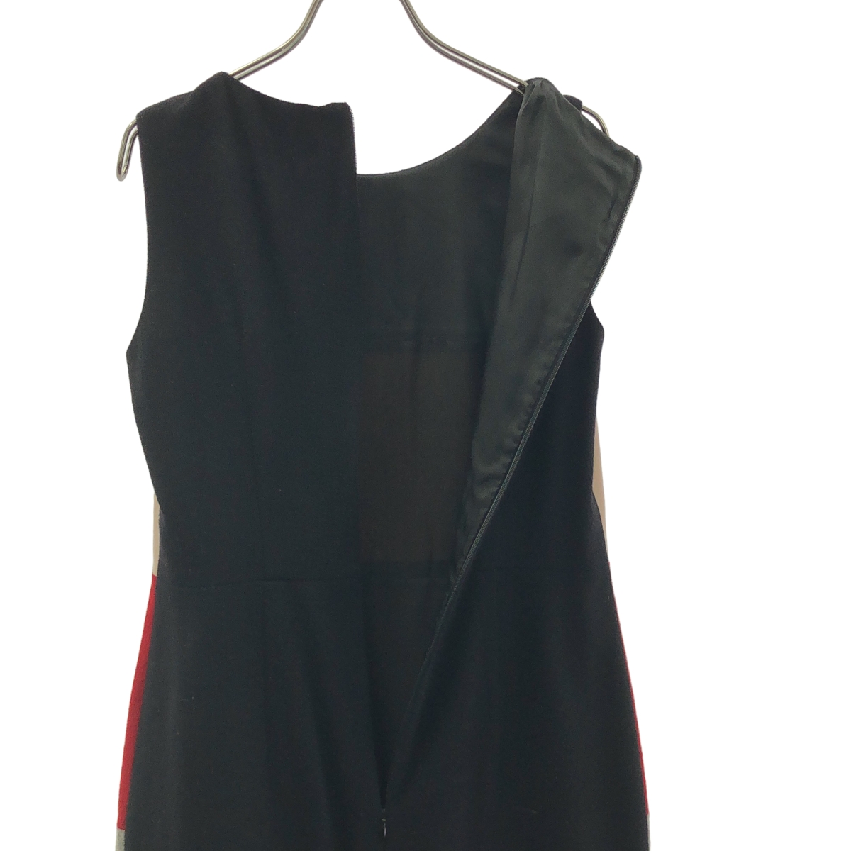 PAULE KA / ポールカ バックスリット ドレス ワンピース / 総裏地