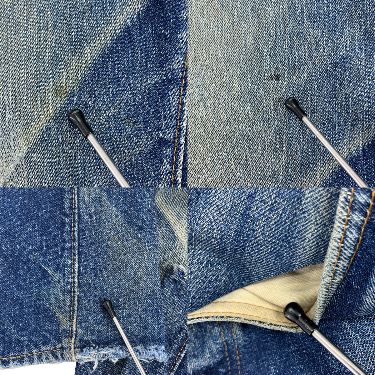 Levi's / リーバイス 推定1960s〜 66前期 501 bigE usa製 vintage / ヴィンテージ 刻印6 スレキスタンプ セルビッチ デニムパンツ