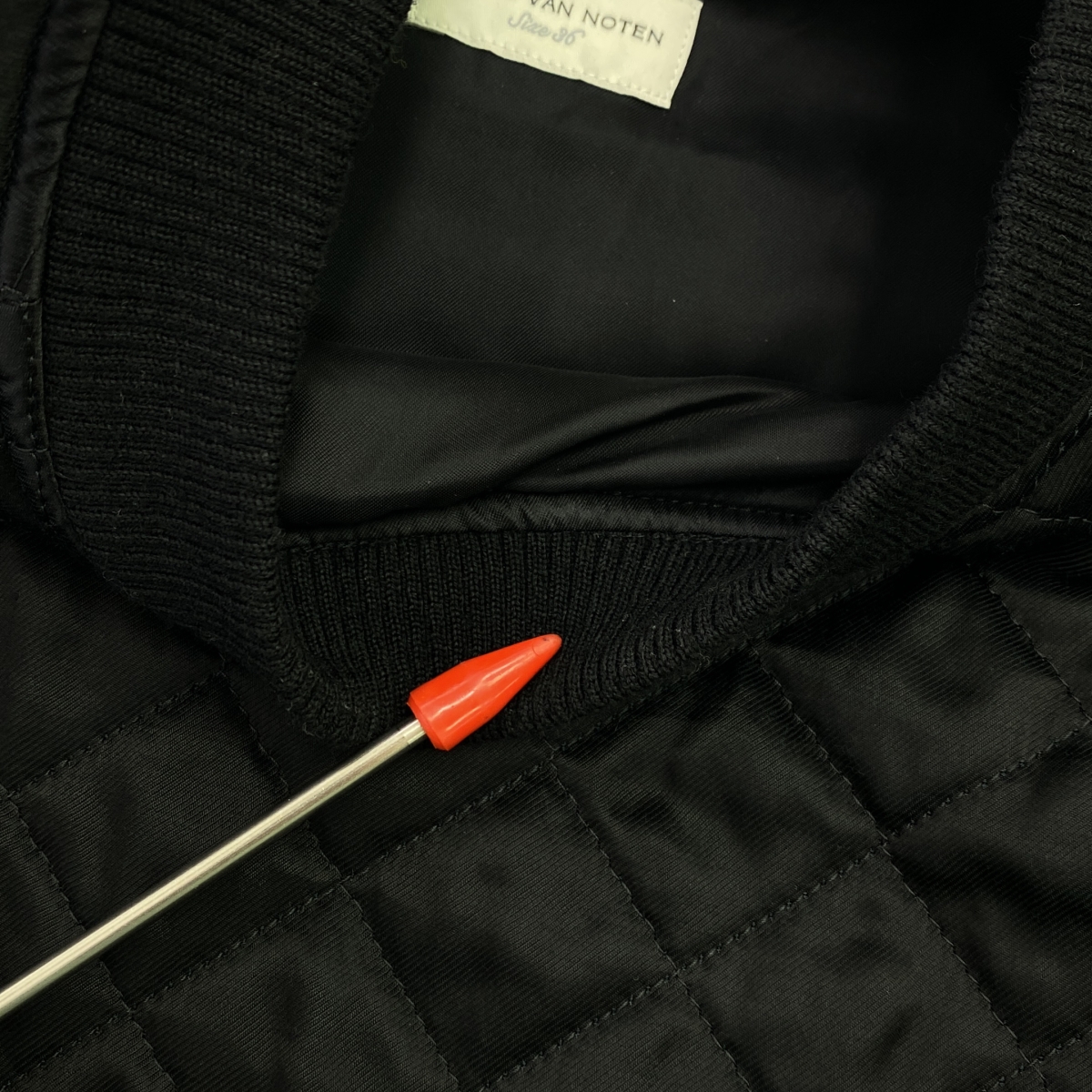 DRIES VAN NOTEN / ドリスヴァンノッテン キルティング プルオーバー ワンピース