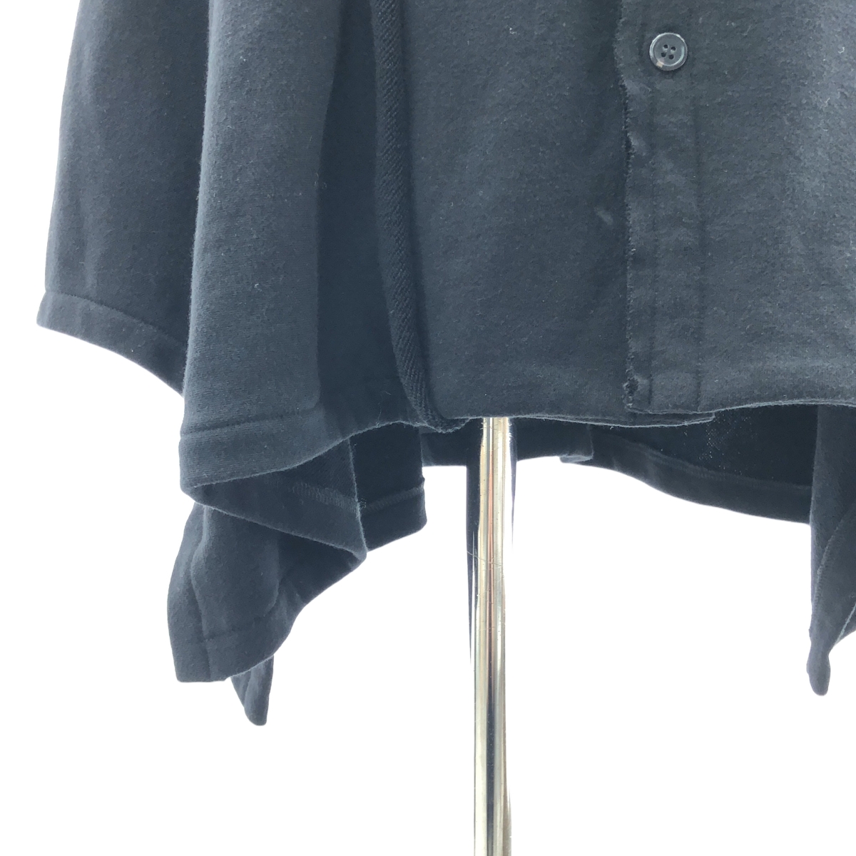 Y's / ワイズヨウジヤマモト コットン カットオフ ケープ コート カーディガン