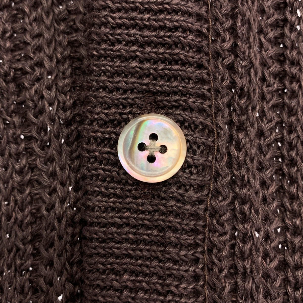 Paul Stuart / ポールスチュアート 襟付き ニット カーディガン