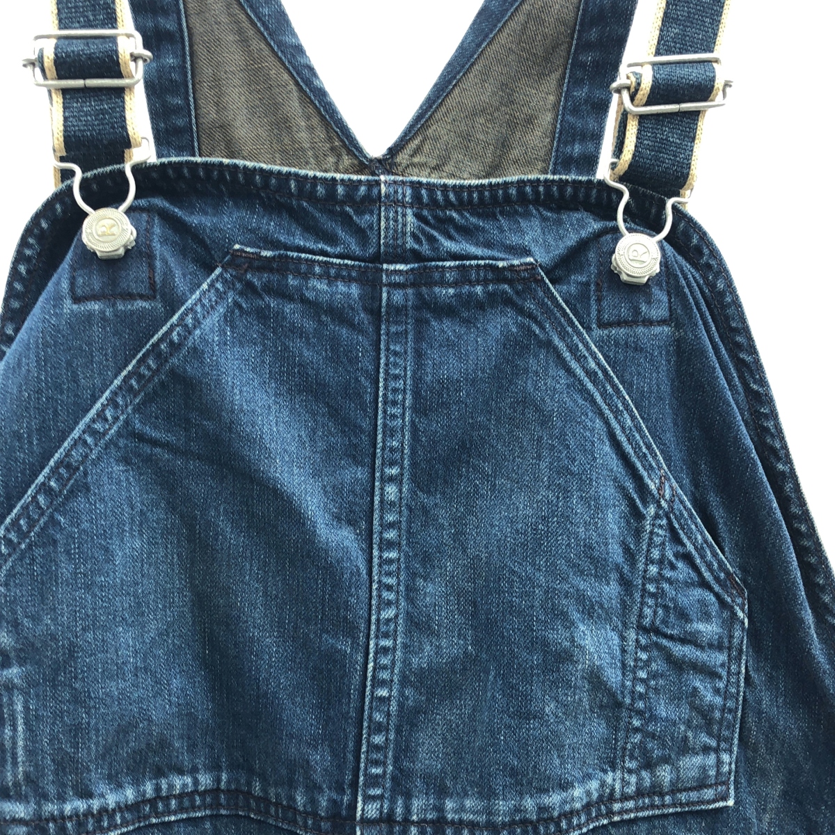 45r / フォーティファイブアール ビッグシルエット デニム オーバーオール / ユニセックス