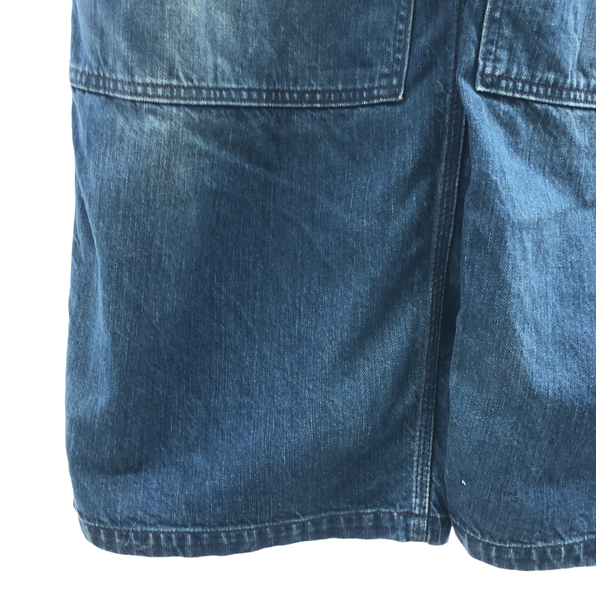 45r / フォーティファイブアール ビッグシルエット デニム オーバーオール / ユニセックス