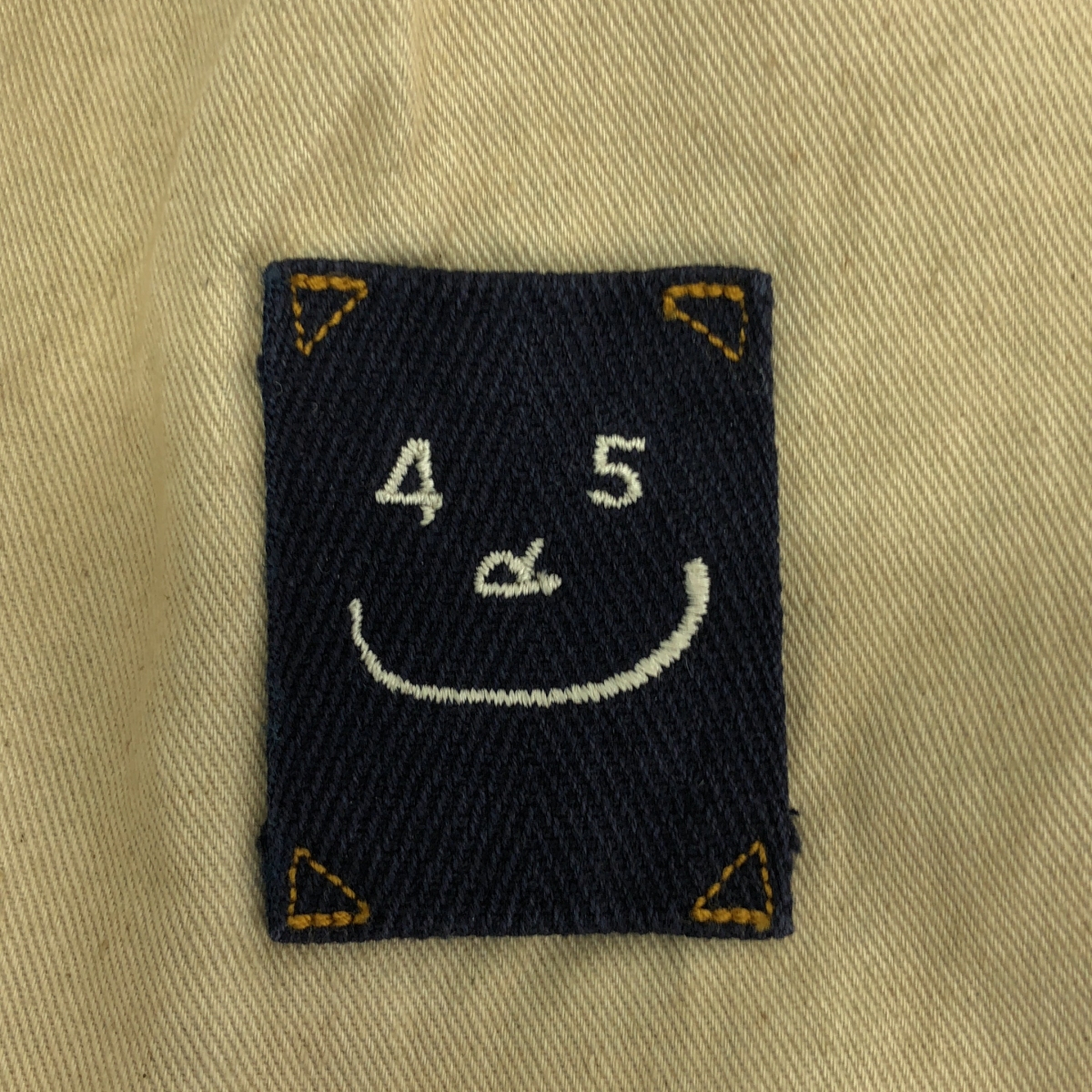 45r / フォーティファイブアール ビッグシルエット デニム オーバーオール / ユニセックス