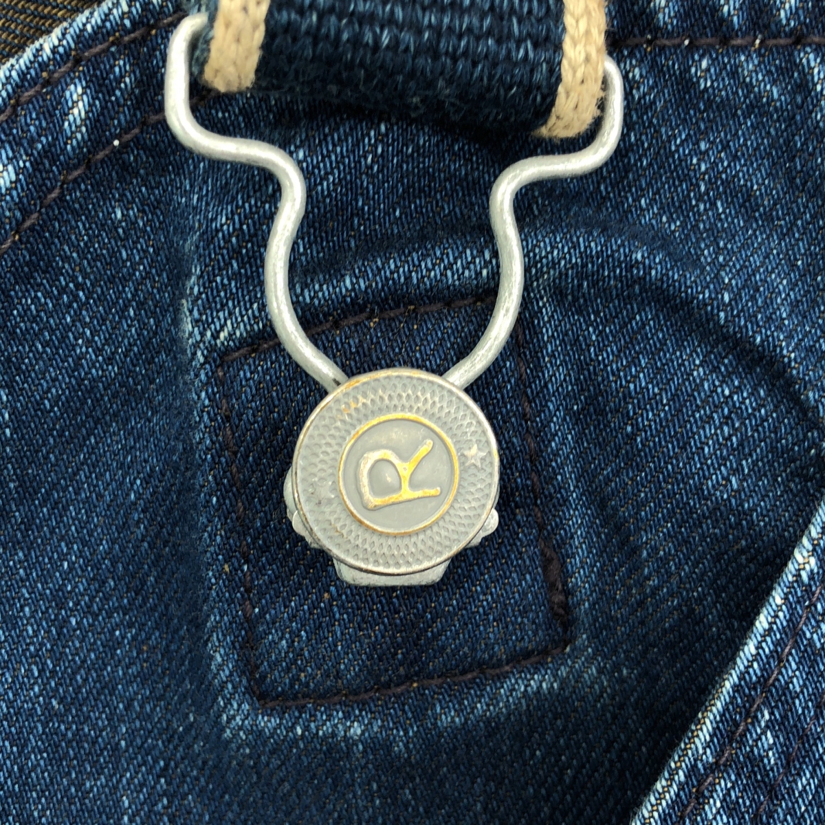 45r / フォーティファイブアール ビッグシルエット デニム オーバーオール / ユニセックス