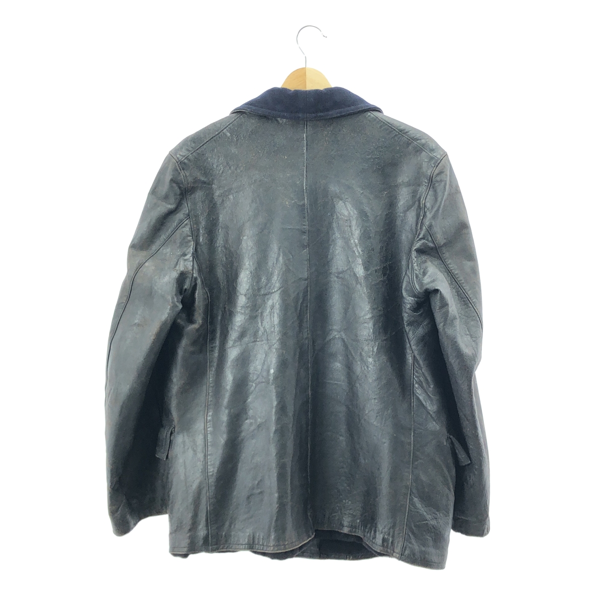 EURO VINTAGE / ユーロヴィンテージ 1970s ヴィンテージ ウール襟 レザー コルビジェジャケット