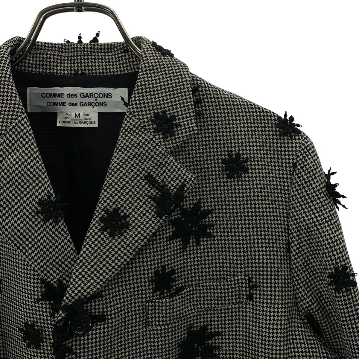 COMME des GARCONS COMME des GARCONS / コムコム ウール千鳥格子 テーラードジャケット