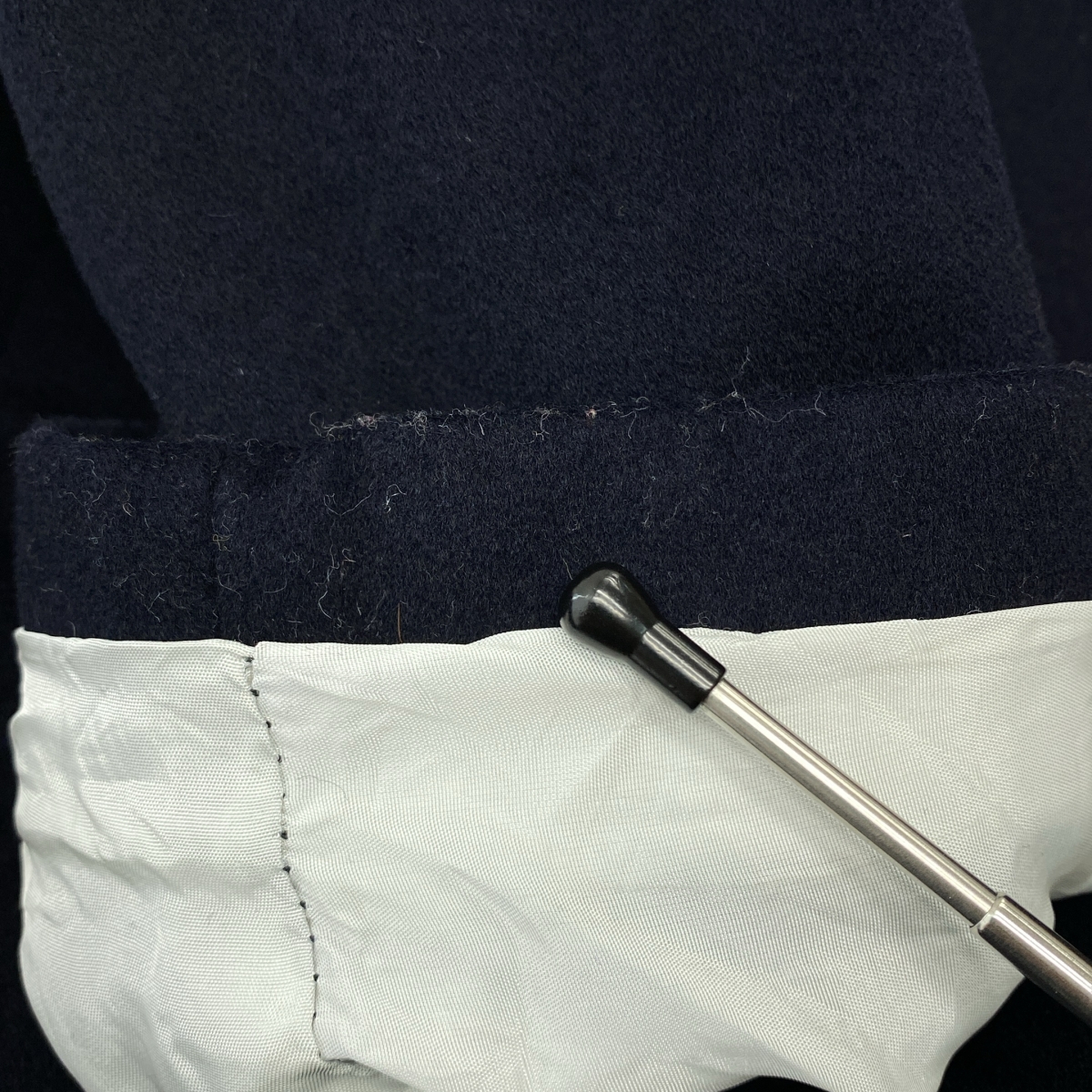 VINTAGE / ヴィンテージ古着 イタリア海軍 ウール 金ボタン ダブルブレザー ミリタリージャケット / 総裏地