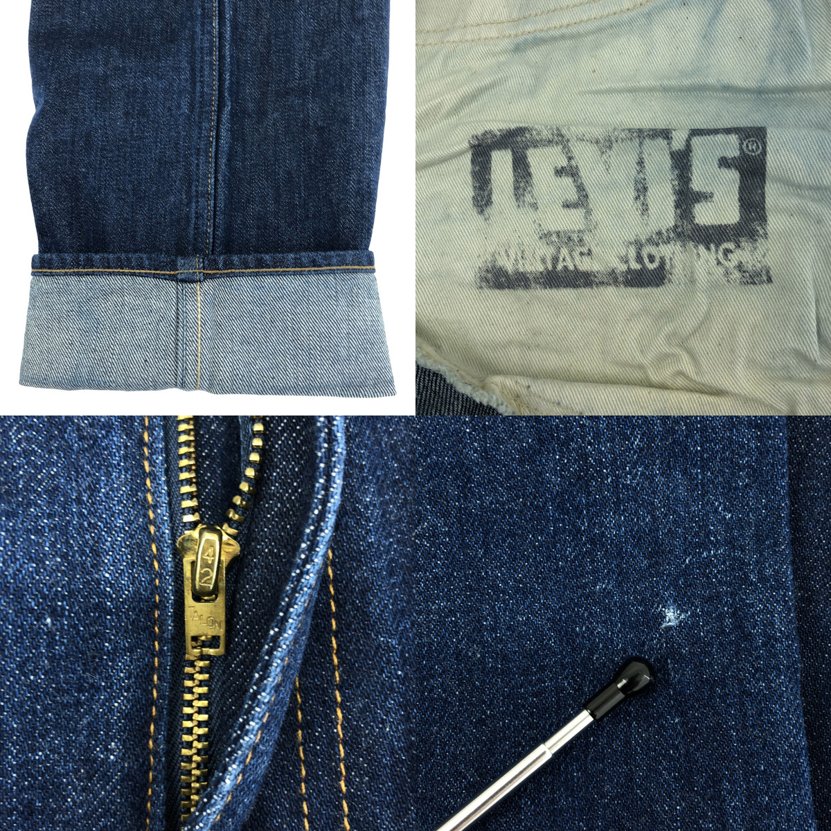 LEVI'S VINTAGE CLOTHING LVC / リーバイスヴィンテージクロージング 1969モデル復刻版 606 スリム コーンデニム パンツ