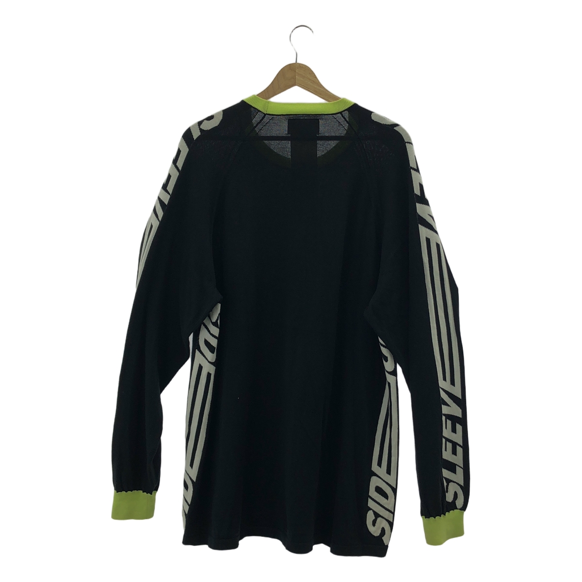 トップス doublet 17SS INTARSIA LINE PULLOVER KNIT INTARSIA LINE PULLOVER KNIT インターシャライン プルオーバー