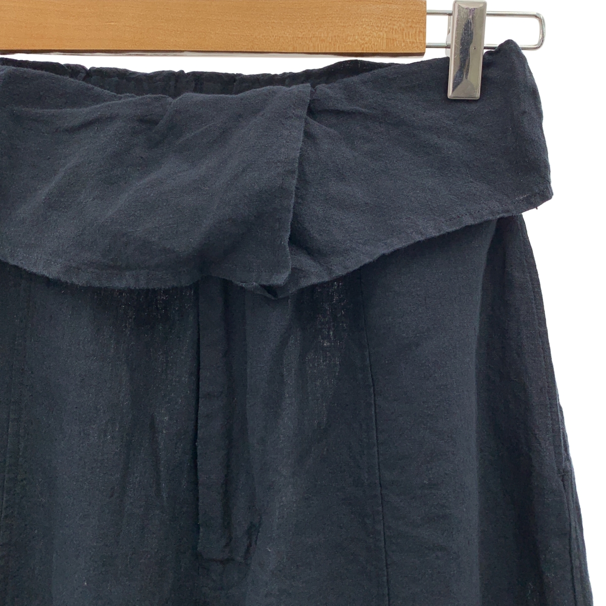 JURGEN LEHL / ヨーガンレール リネン ワイドパンツ