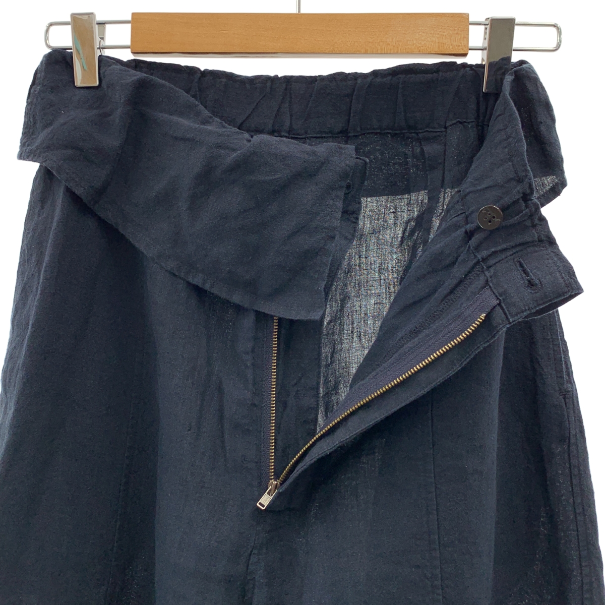 JURGEN LEHL / ヨーガンレール リネン ワイドパンツ