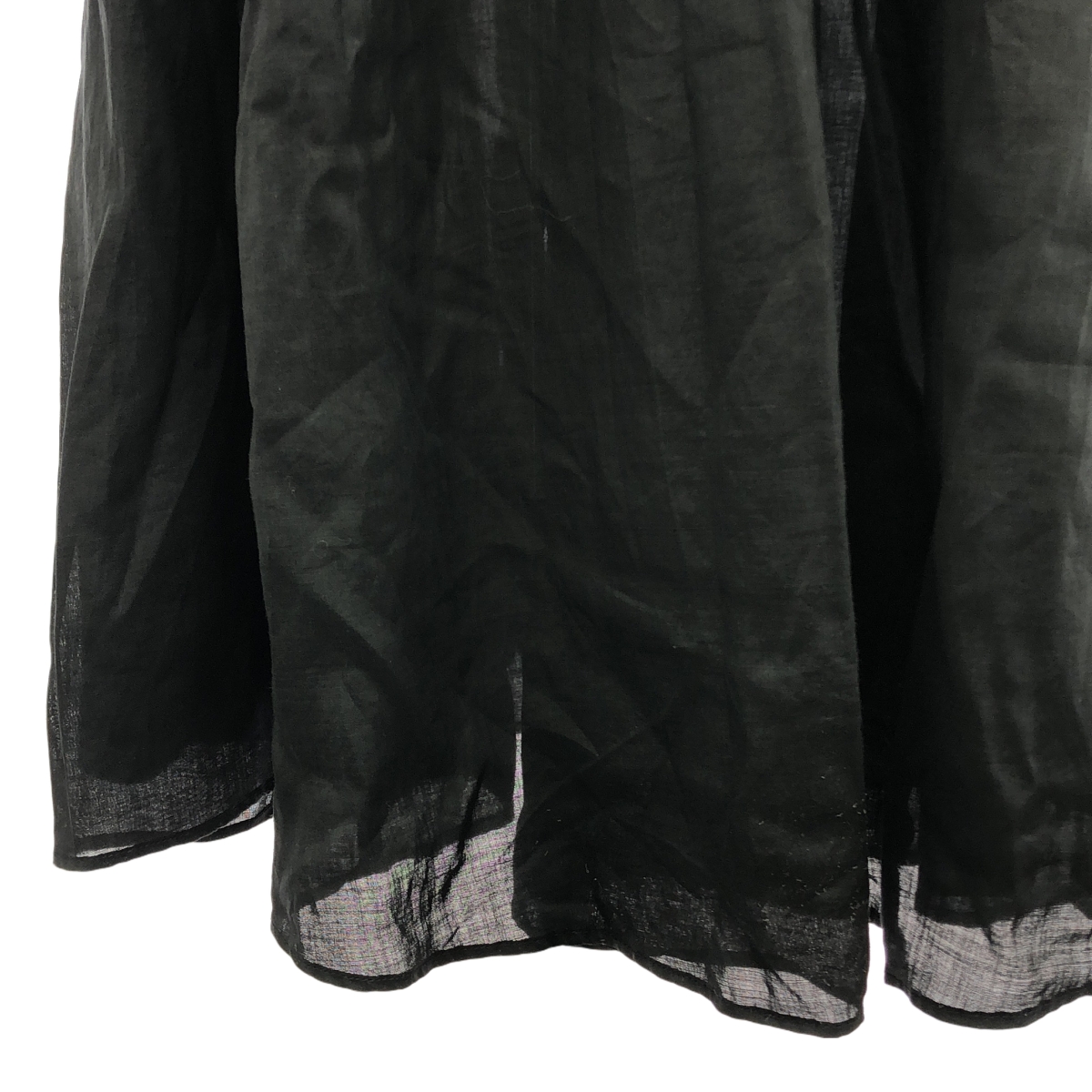 その他 リネンギャザー プルオーバワンピース