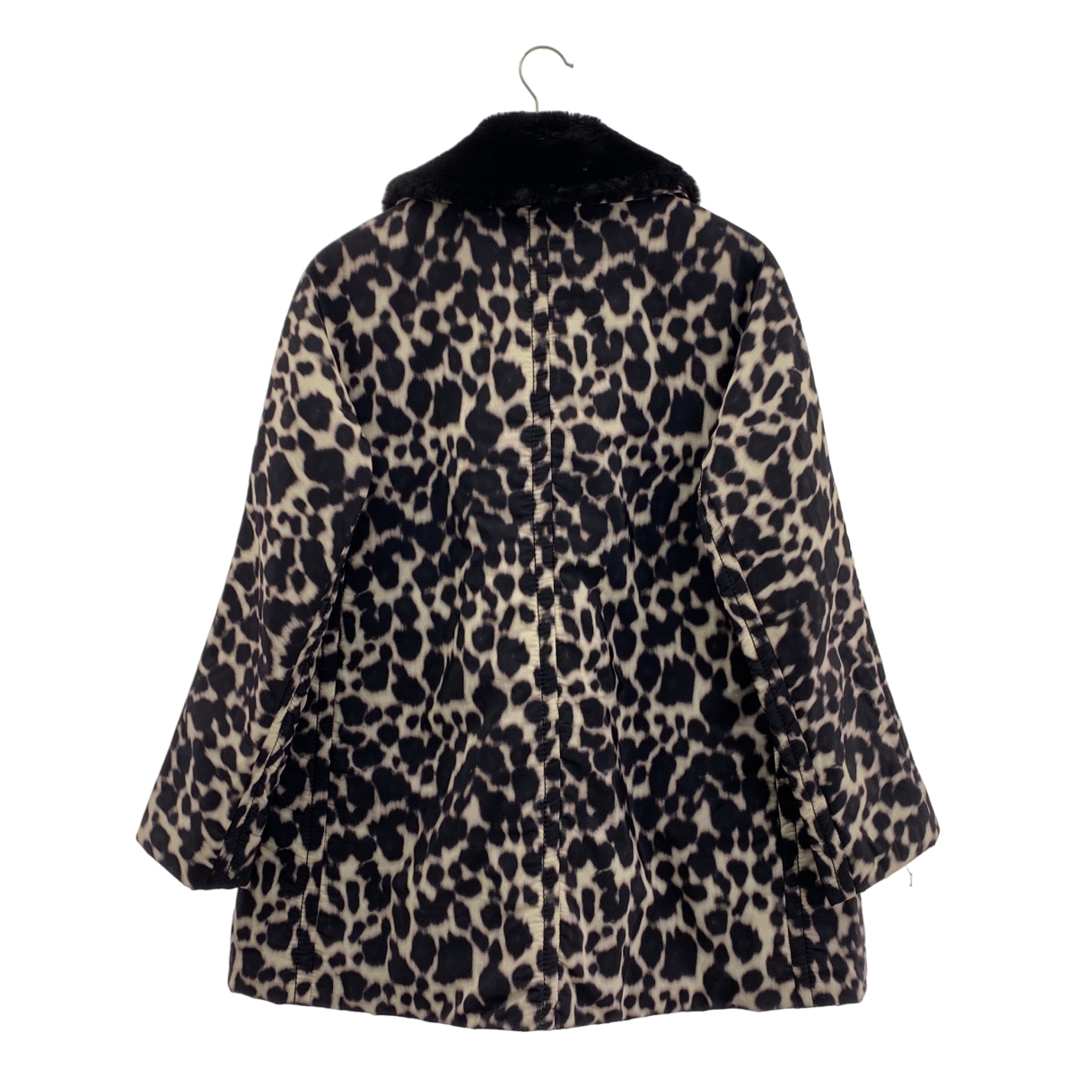 STELLA McCARTNEY / ステラマッカートニー レオパード シングルコート /ファー着脱可 / キルティング裏地