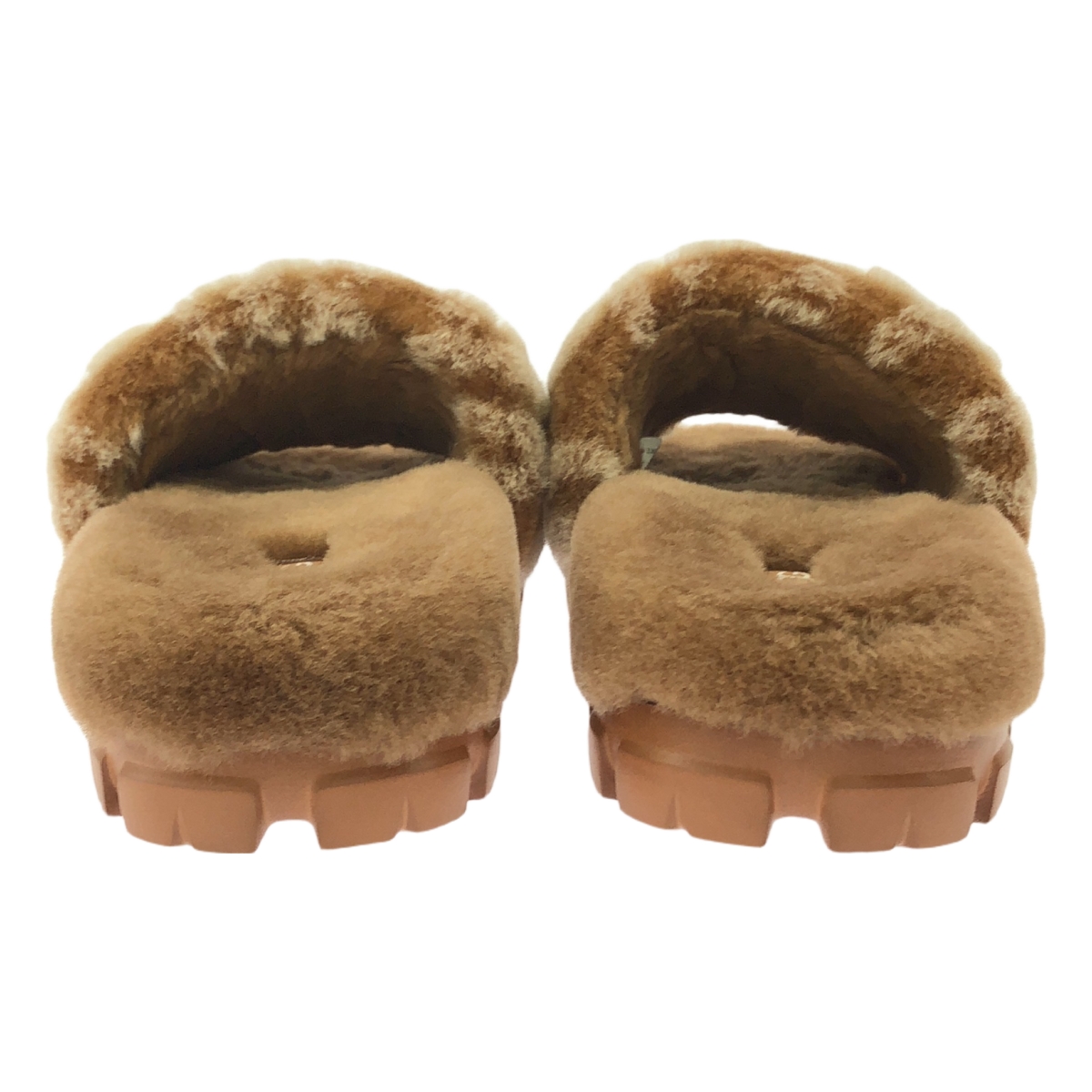 UGG / アグ Cozetta Logograph / ロゴ ファー ボリュームサンダル