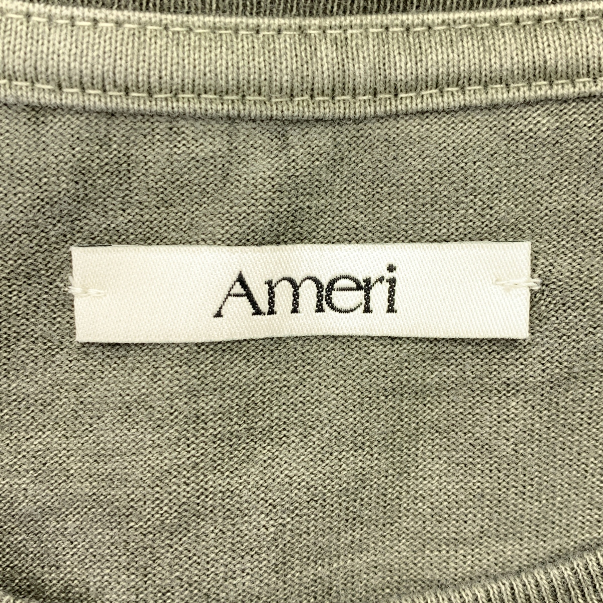 AMERI / アメリ VINTAGE LIKE PIGMENT TEE ダメージ加工 カットソー