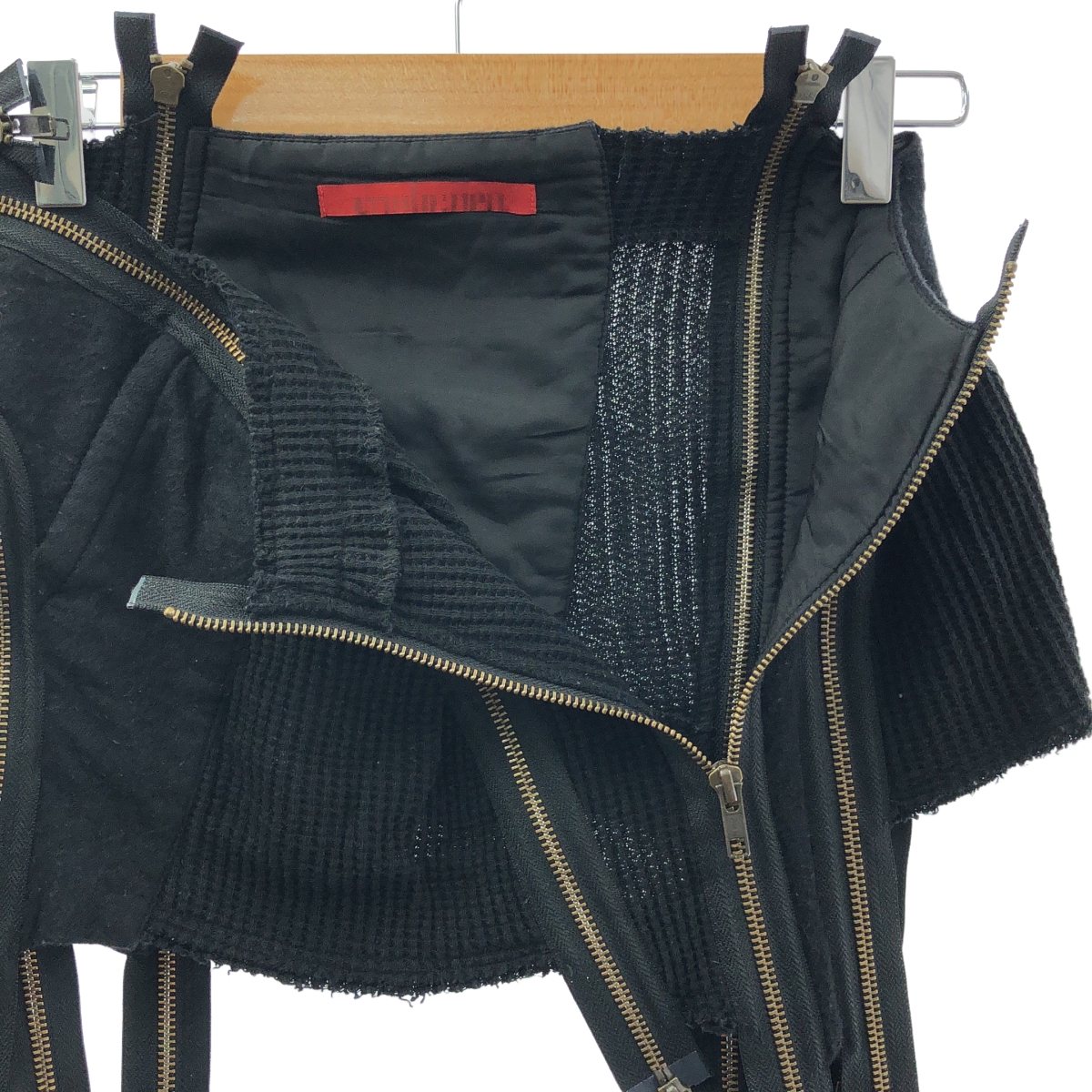 その他 7ZIPPERS WAFFLE PADDED MINI SKIRT 7ジッパーズ ワッフル ミニスカート