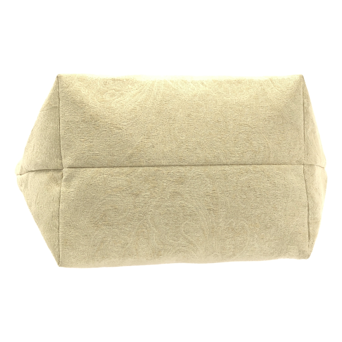 A VACATION / アヴァケーション ジャガード レザーハンドル トートバッグ