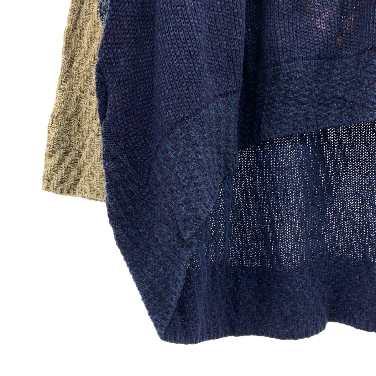 tamaki niime 玉木新雌 / タマキニイメ コットン ドルマンスリーブ ニット プルオーバー