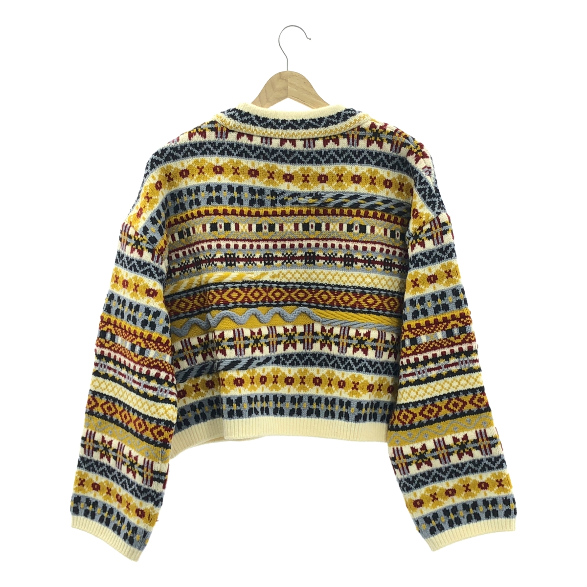 Coohem / コーヘン FAIR ISLE KNIT PULLOVER 幾何学模様 プルオーバーニット