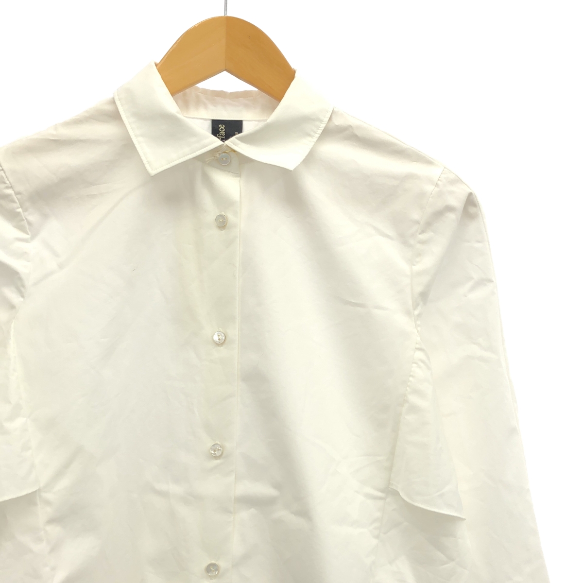 SUPPORT SURFACE / サポートサーフェス コットン バックフリル シャツ