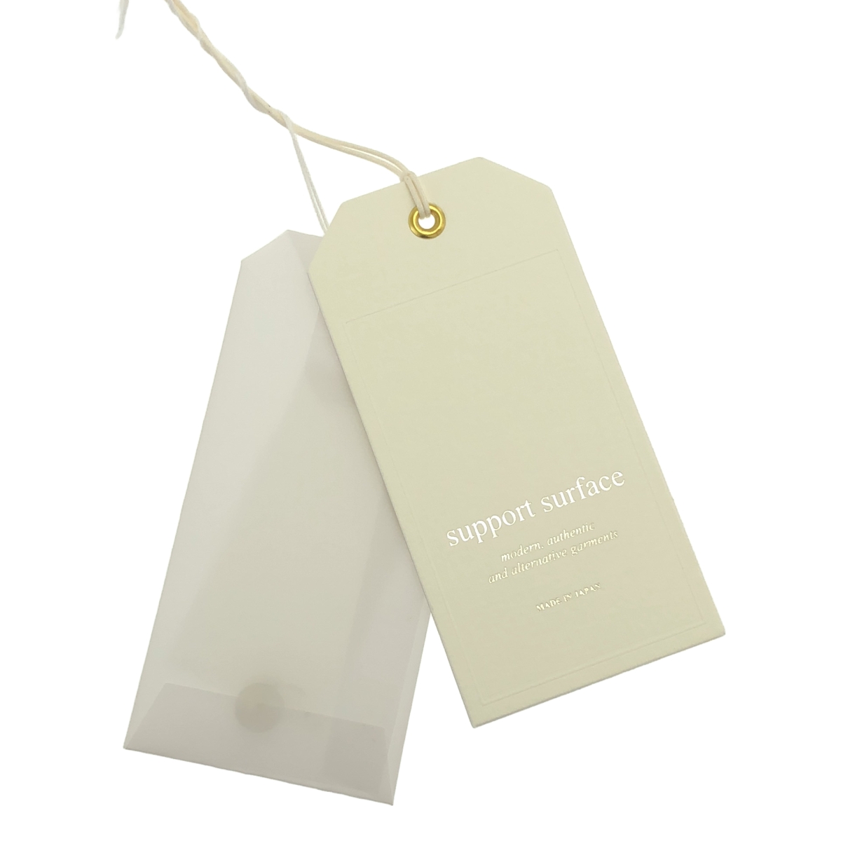 SUPPORT SURFACE / サポートサーフェス コットン バックフリル シャツ