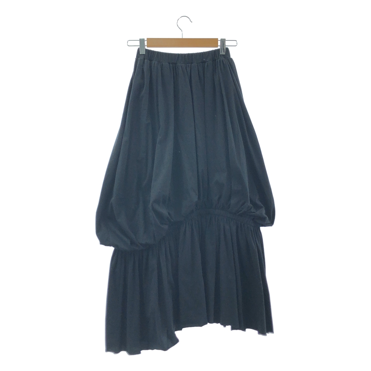nagonstans / ナゴンスタンス ソフト天竺 ギャザー ロングスカート