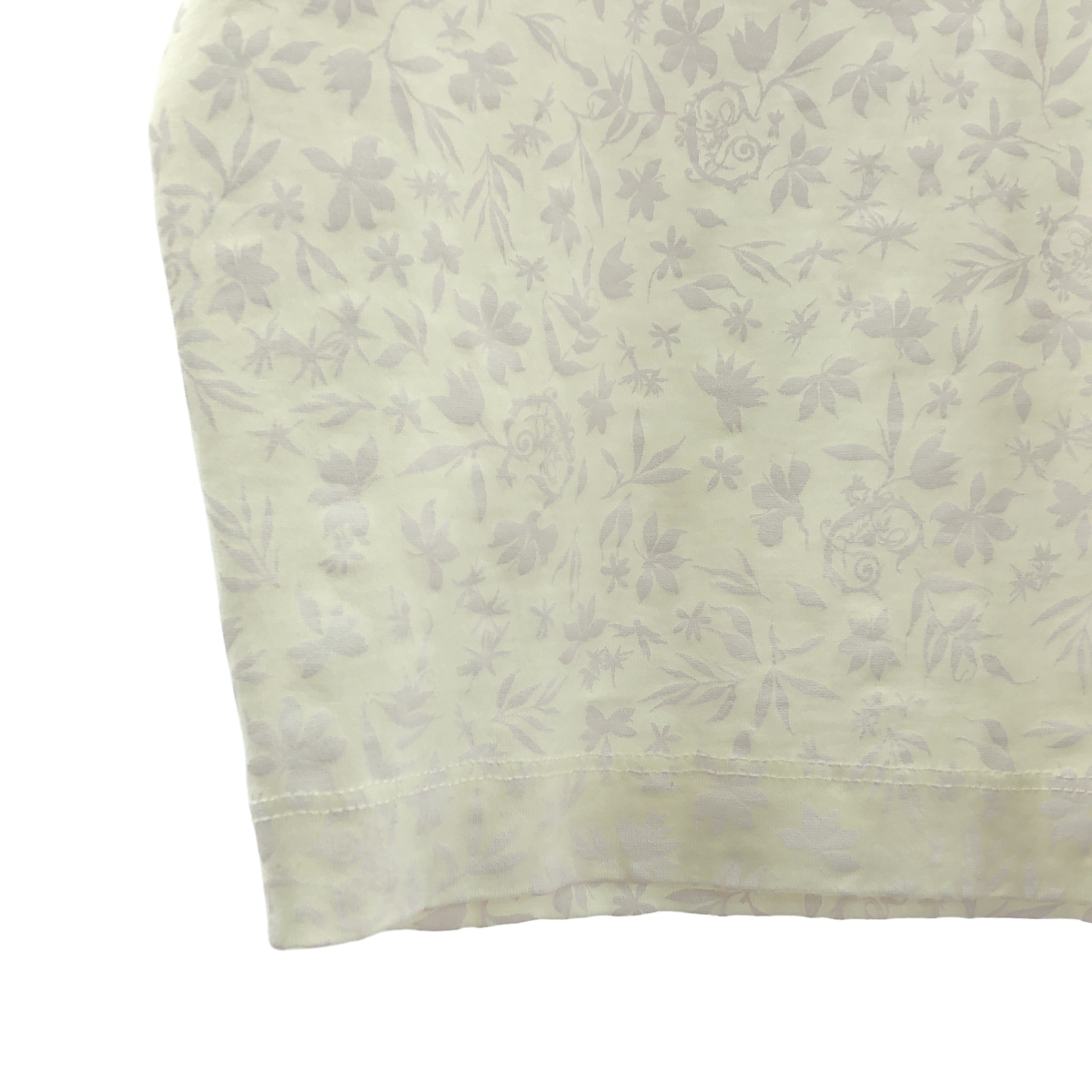 Chloe / クロエ フローラルプリント クルーネック ロゴ Tシャツ