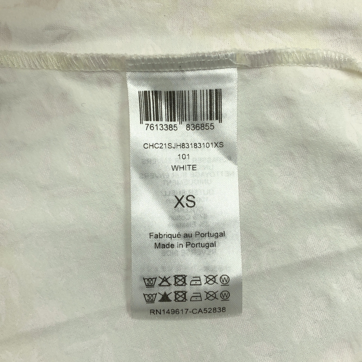 Chloe / クロエ フローラルプリント クルーネック ロゴ Tシャツ