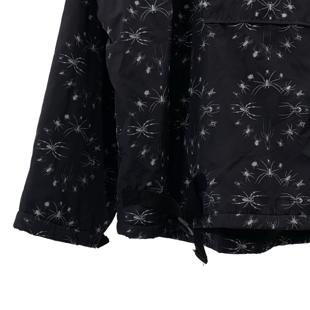 FUCKING AWESOME / ファッキンオーサム SPIDER PATTERN NYLON ANORAK HOODIE FLEECE LINER スパイダー柄 ナイロン アノラック フーディー
