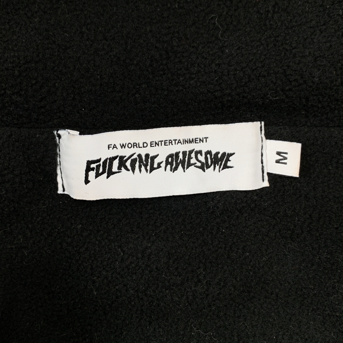 FUCKING AWESOME / ファッキンオーサム SPIDER PATTERN NYLON ANORAK HOODIE FLEECE LINER スパイダー柄 ナイロン アノラック フーディー