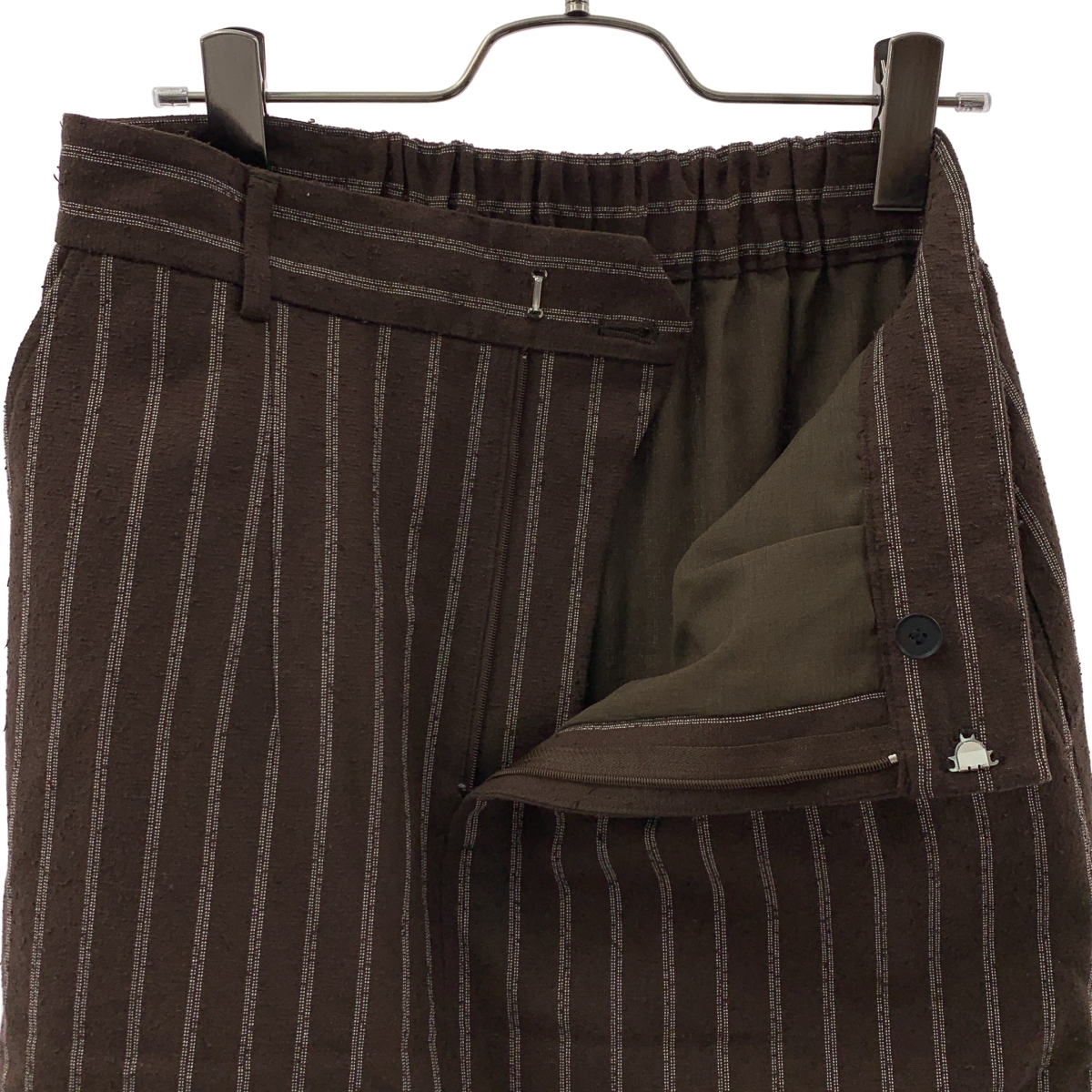 Shinzone / シンゾーン Marisol別注 NOSTALGIC STRIPED SKIRT ネップ ノスタルジック ストライプスカート