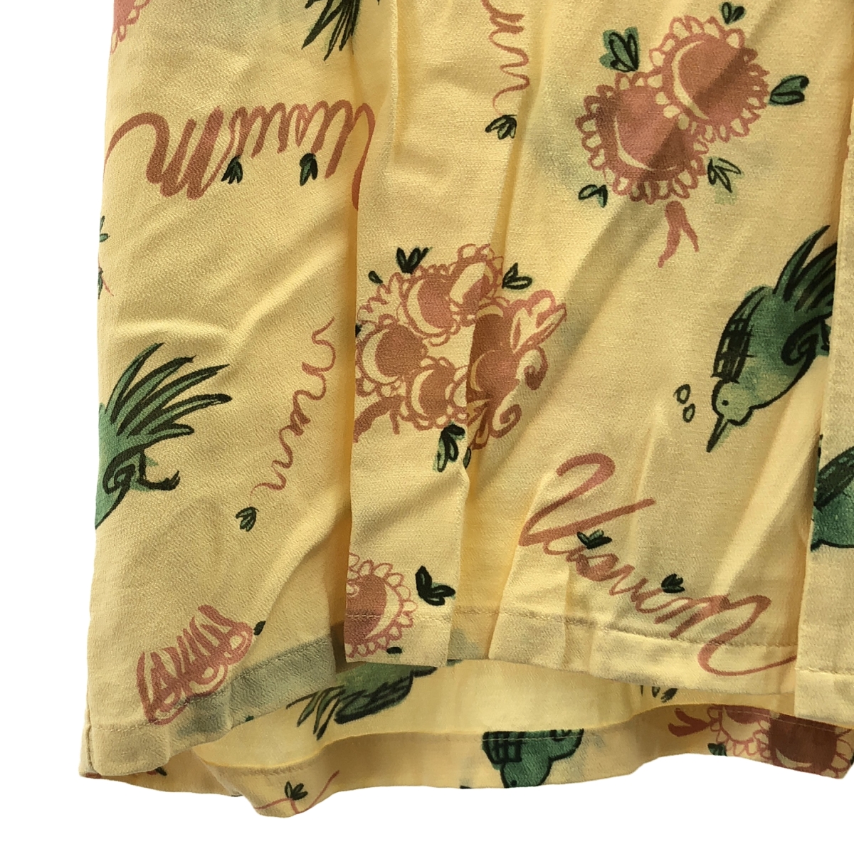 visvim / ビズビム WALLIS SHIRT S/S SUNNYBIRD ウォリス サニーバード レーヨン オープンカラー シャツ