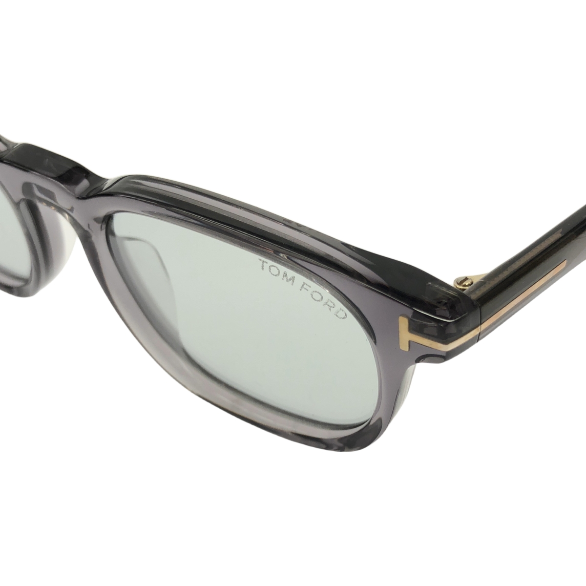TOM FORD / トムフォード ウェリントンシェイプ クリアフレーム サングラス 眼鏡 アジアンフィット