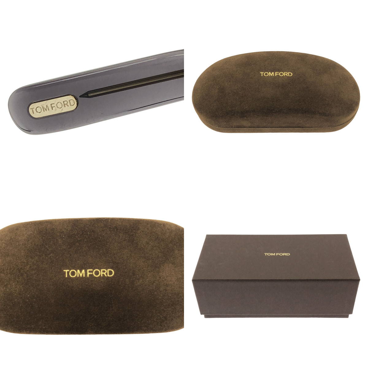 TOM FORD / トムフォード ウェリントンシェイプ クリアフレーム サングラス 眼鏡 アジアンフィット