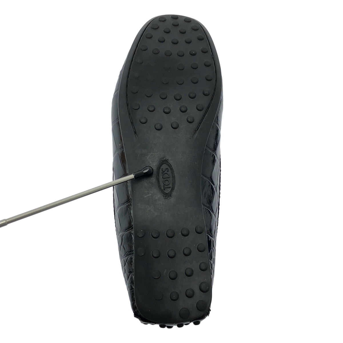 TOD'S / トッズ ダブルT クロコ型押し ドライビングシューズ